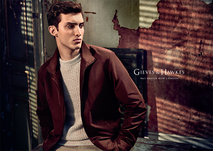 Hair by Lee Machin, Gieves & Hawkes Spring summer 2016 Vincent Peters